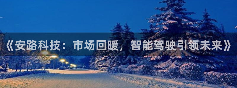 《安路科技：市场回暖，智能驾驶引领未来》