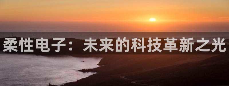 柔性电子：未来的科技革新之光